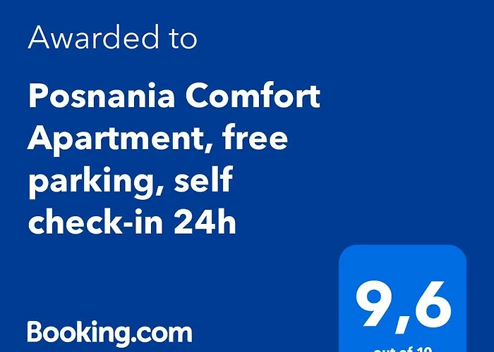 Posnania Comfort Apartment, Free Parking, Self Check-in 24h Poznan