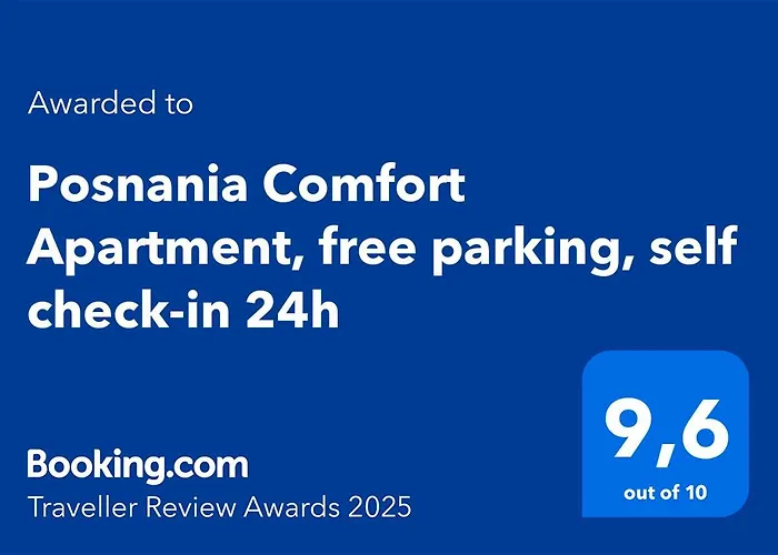 شقة Posnania Comfort Apartment, Free Parking, Self Check-in 24h *
